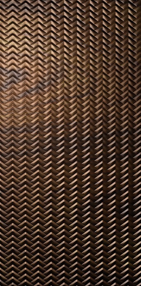 3D Wall Pannel - K-11 Herringbone Geometric Texture Relief Design